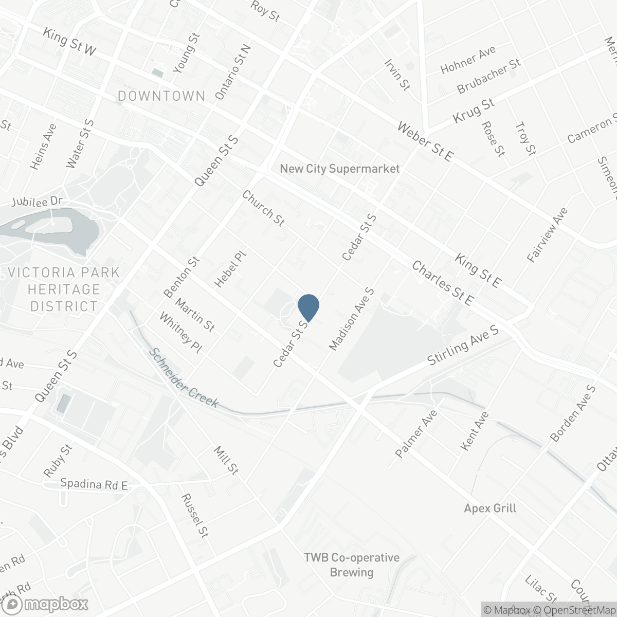 106 CEDAR Street S, Kitchener, Ontario N2G 3L9